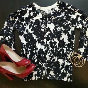 Banana Republic floral cardigan